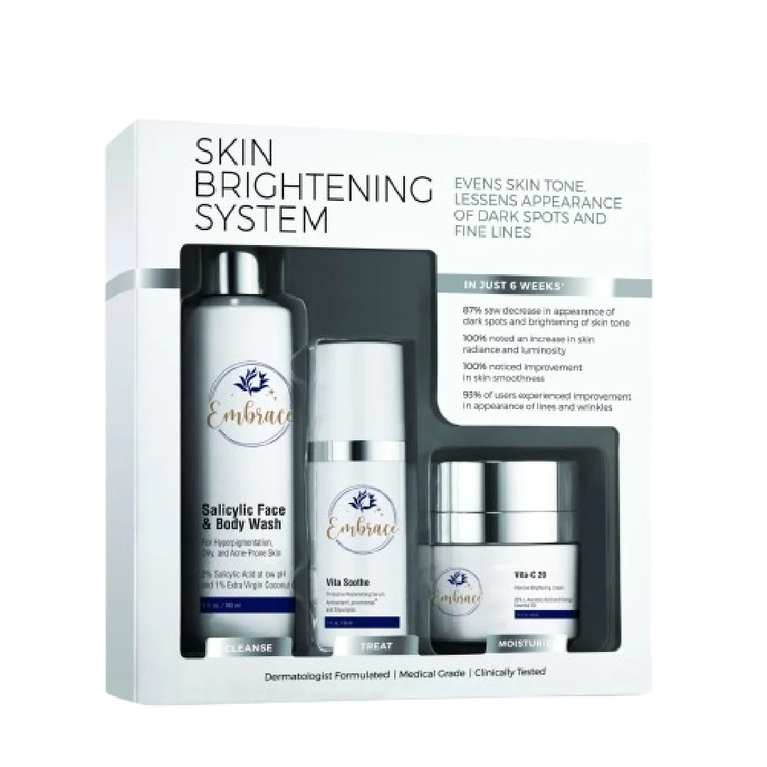 Skin Brightening System Kit at Embrace Med Spa in Torrance CA